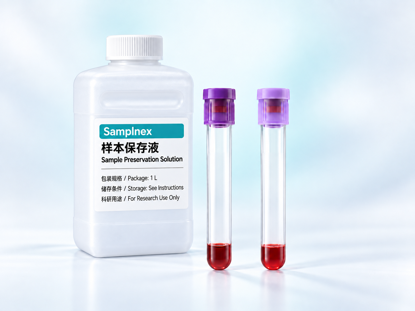 SamplNex product photo of Whole Blood Genomic DNA Preservation Solution